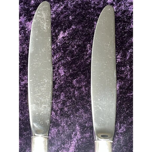 2 Sterling Silver Kirk & Son SIGNET 1958 Silverware Fork Dinner Flatware - Picture 3 of 8